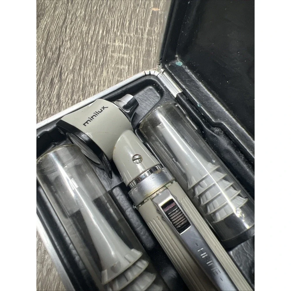 VTG HEINE Minilux Otoscope Medical ENT Western Germany As Is For Parts!